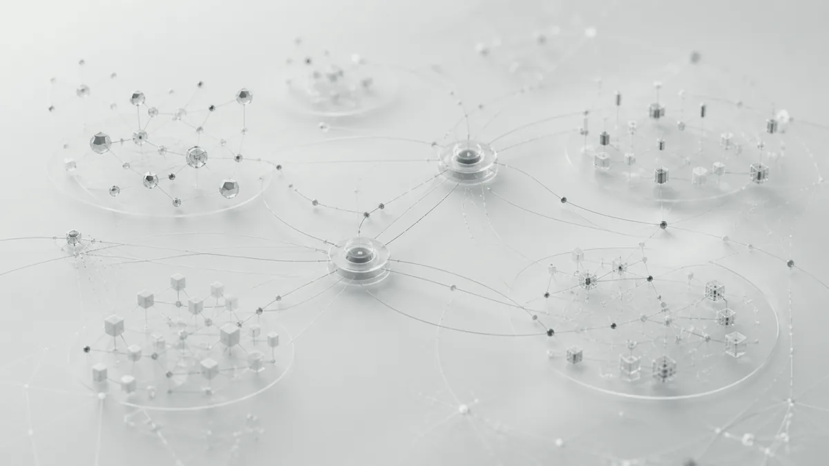 A federated index: clustered datasets linked across group boundaries